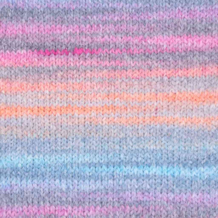Gründl Mellow, Farbe 03  aqua rosa grau pfirsich hellgrau himmelblau – Merino und Synthetik bei Lieblingsgarn