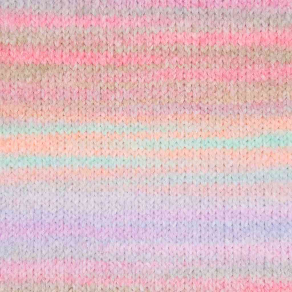 Gründl Mellow, Farbe 06  pastellrosa blassflieder beigegrau hellgrün pfirsi – Merino und Synthetik bei Lieblingsgarn