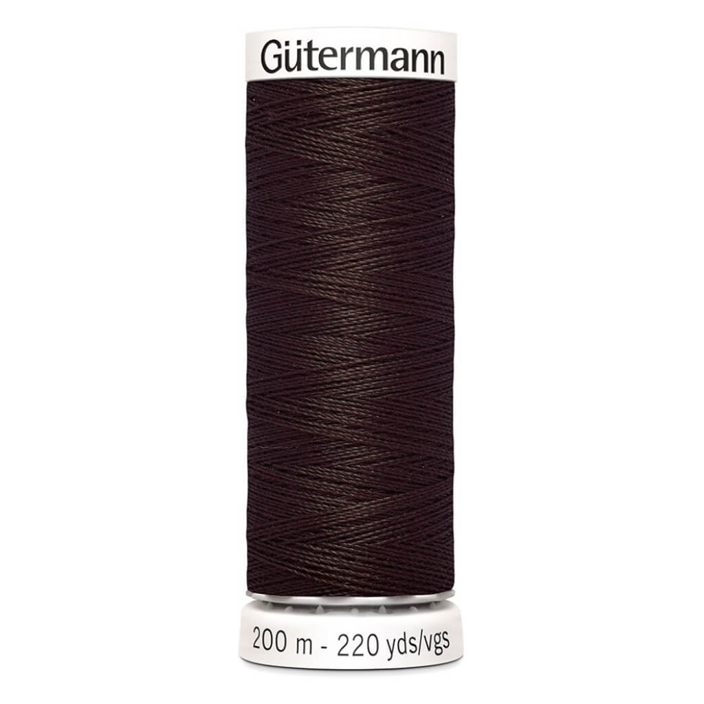 Gütermann Nähfaden Mara Allesnäher 200 m, Farbe 696 dunkelblau – Synthetik bei Lieblingsgarn