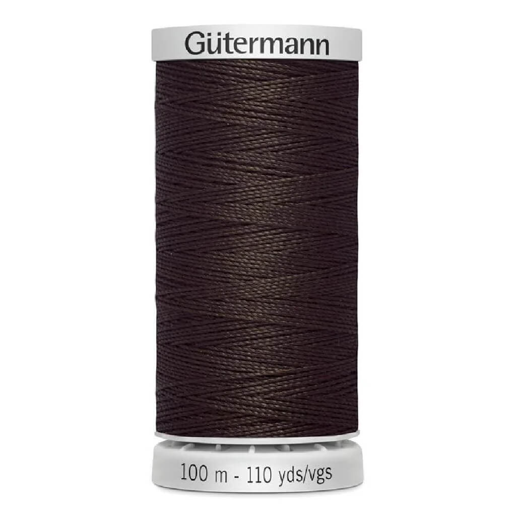 Gütermann Nähgarn Extra Stark M 782, Farbe 696 dunkelbraun – Synthetik bei Lieblingsgarn