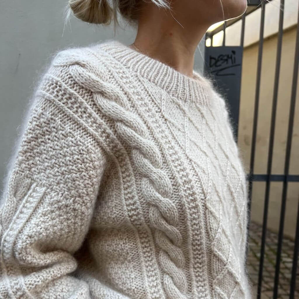 PetiteKnit Pattern Pullover Moby Sweater Strickanleitung - PetiteKnit (Heft) bei bei bei bei Lieblingsgarn