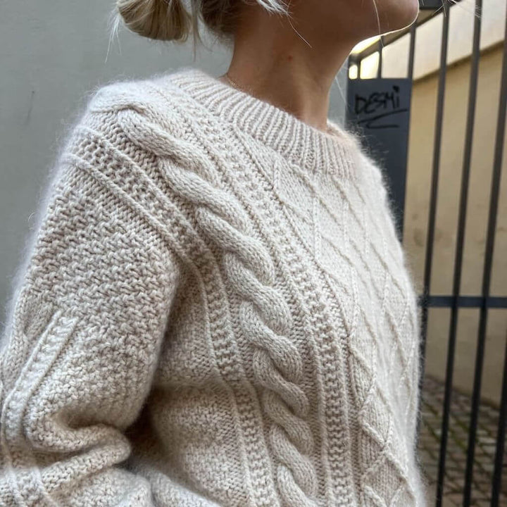 PetiteKnit Pattern Pullover Moby Sweater Strickanleitung - PetiteKnit (Heft) bei bei bei bei Lieblingsgarn