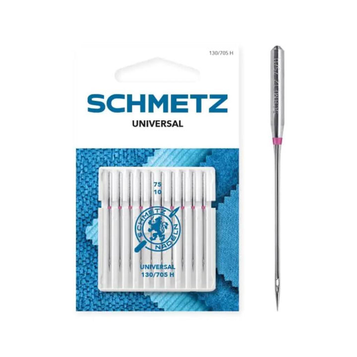 Schmetz 130/705 H Universal Nadeln - 10-er Set, Farbe 75 – Metall bei Lieblingsgarn