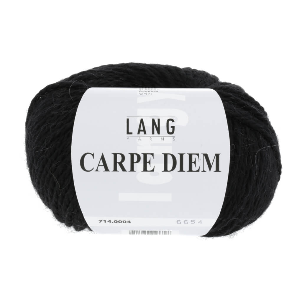 Lang Yarns Carpe Diem, Farbe Schwarz – Alpaka und Schurwolle bei Lieblingsgarn