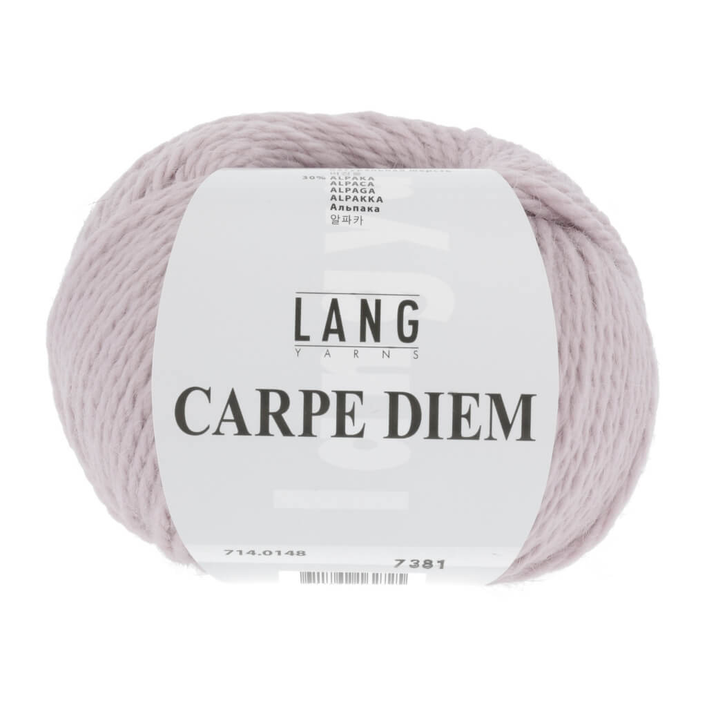 Lang Yarns Carpe Diem, Farbe Altrosa – Alpaka und Schurwolle bei Lieblingsgarn