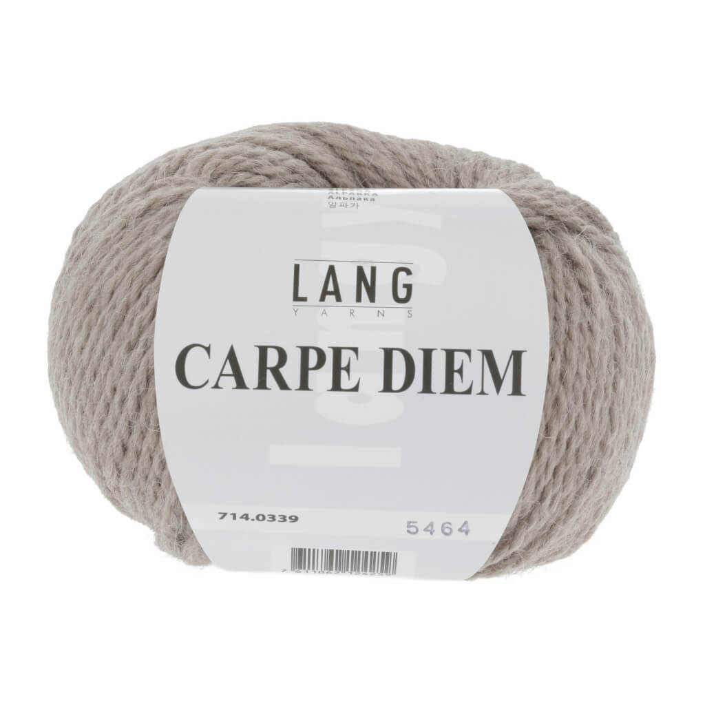Lang Yarns Carpe Diem, Farbe Camel Mélange – Alpaka und Schurwolle bei Lieblingsgarn