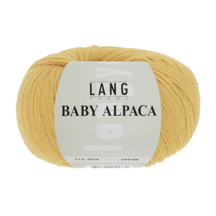 Lang Yarns Baby Alpaca, Farbe Gelb – Alpaka bei Lieblingsgarn