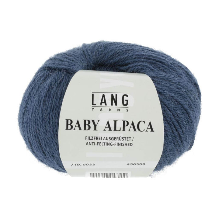 Lang Yarns Baby Alpaca, Farbe Jeans – Alpaka bei Lieblingsgarn