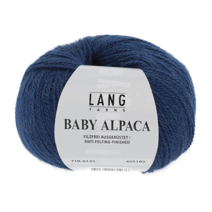 Lang Yarns Baby Alpaca, Farbe Marine – Alpaka bei Lieblingsgarn