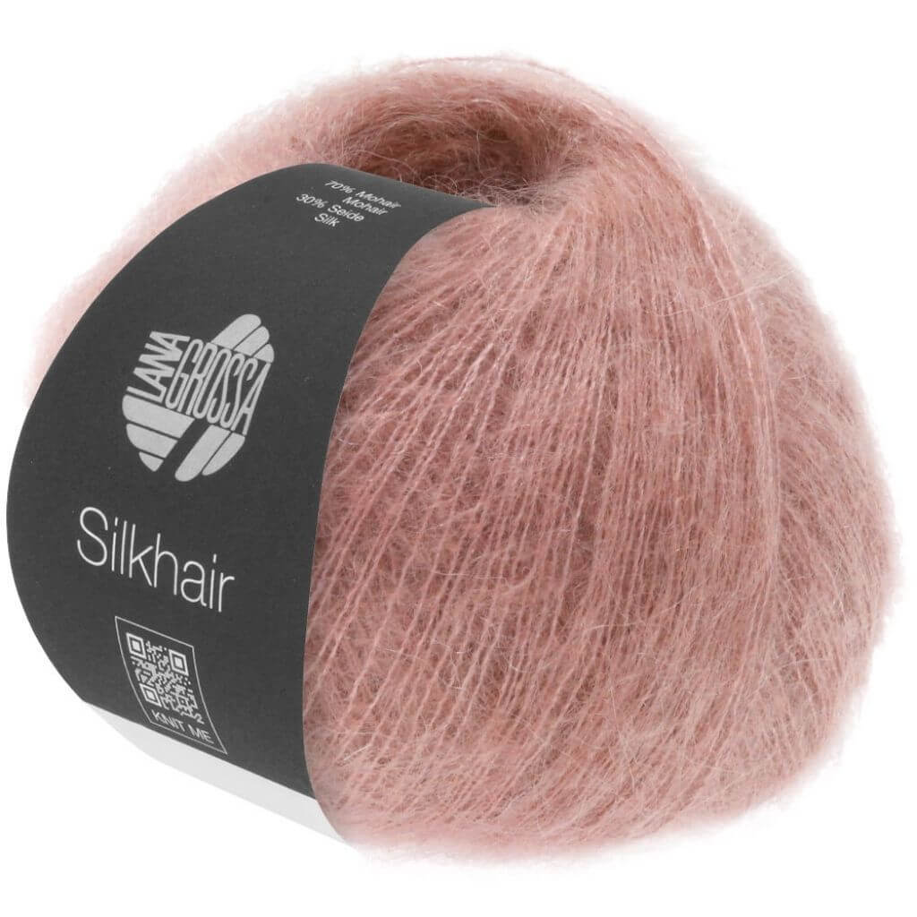Lana Grossa 074 - Rosenholz Lana Grossa Silkhair Lieblingsgarn
