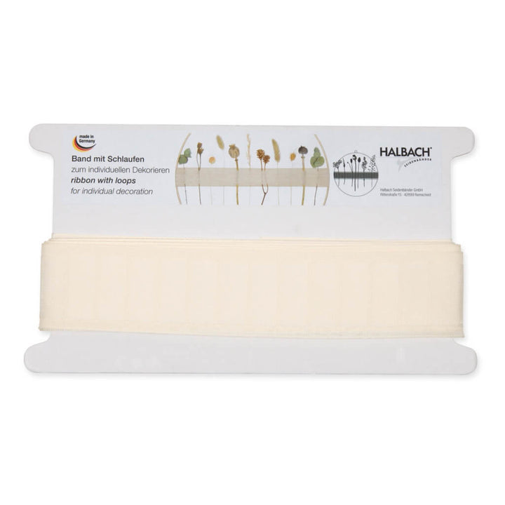 Halbach Webband mit Schlaufen, Farbe 70 cream – Synthetik bei Lieblingsgarn