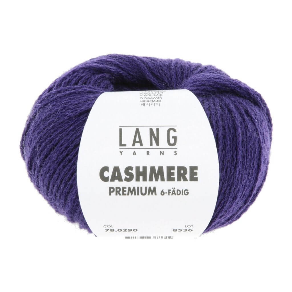 Lang Yarns 290 - Violett Royal Lang Yarns Cashmere Premium - 25g Lieblingsgarn