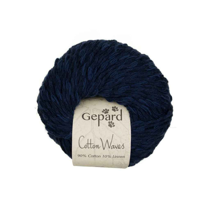 Gepard CottonWaves, Farbe 780 Marine – Baumwolle und Leinen bei Lieblingsgarn