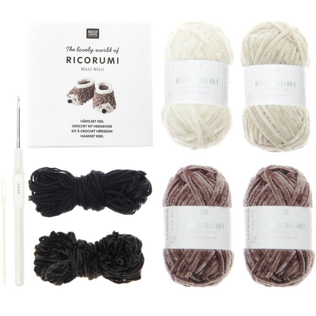 Rico Design Häkelset Baby Booties Igel bei bei bei bei Lieblingsgarn