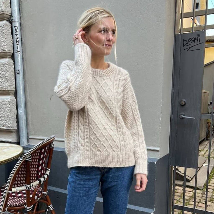 PetiteKnit Pattern Pullover Moby Sweater Strickanleitung - PetiteKnit (Heft) bei bei bei bei Lieblingsgarn