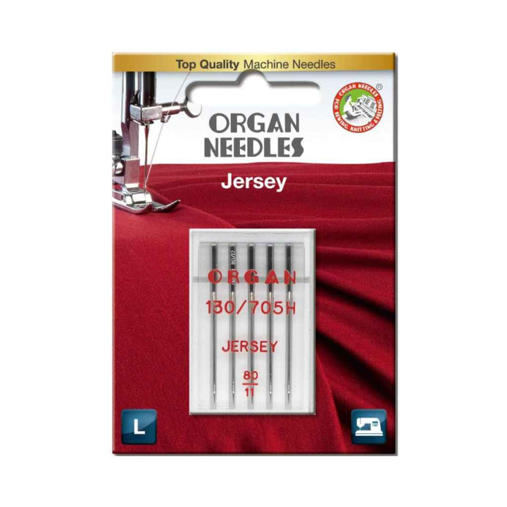 Organ Needles Organ 130/705 H Jersey, Farbe 80 – Metall bei Lieblingsgarn