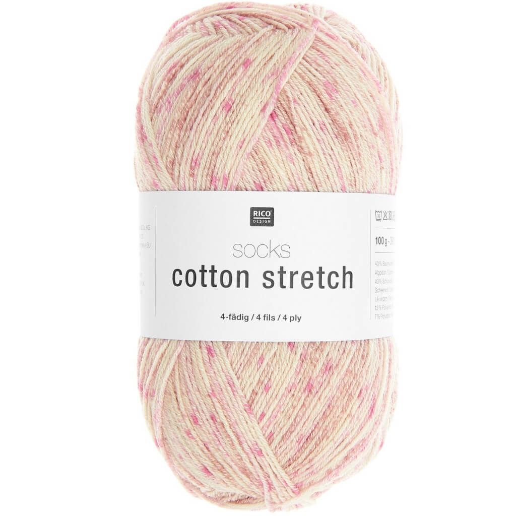 Rico Design Socks Cotton Stretch 4-fädig bei bei bei bei bei bei bei bei Lieblingsgarn