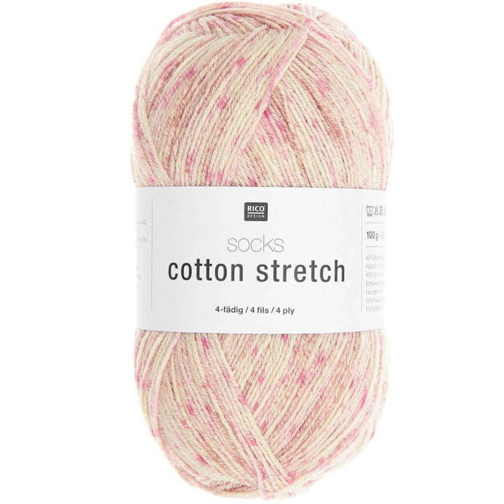 Rico Design Socks Cotton Stretch 4-fädig bei bei bei bei bei bei bei bei Lieblingsgarn