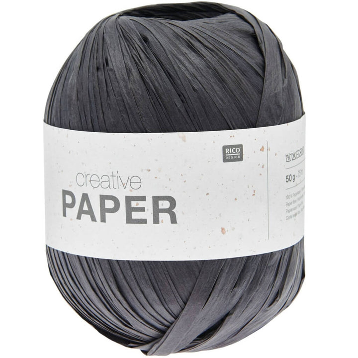 Rico Design Creative Paper, Farbe 010 Schwarz – Papier bei Lieblingsgarn