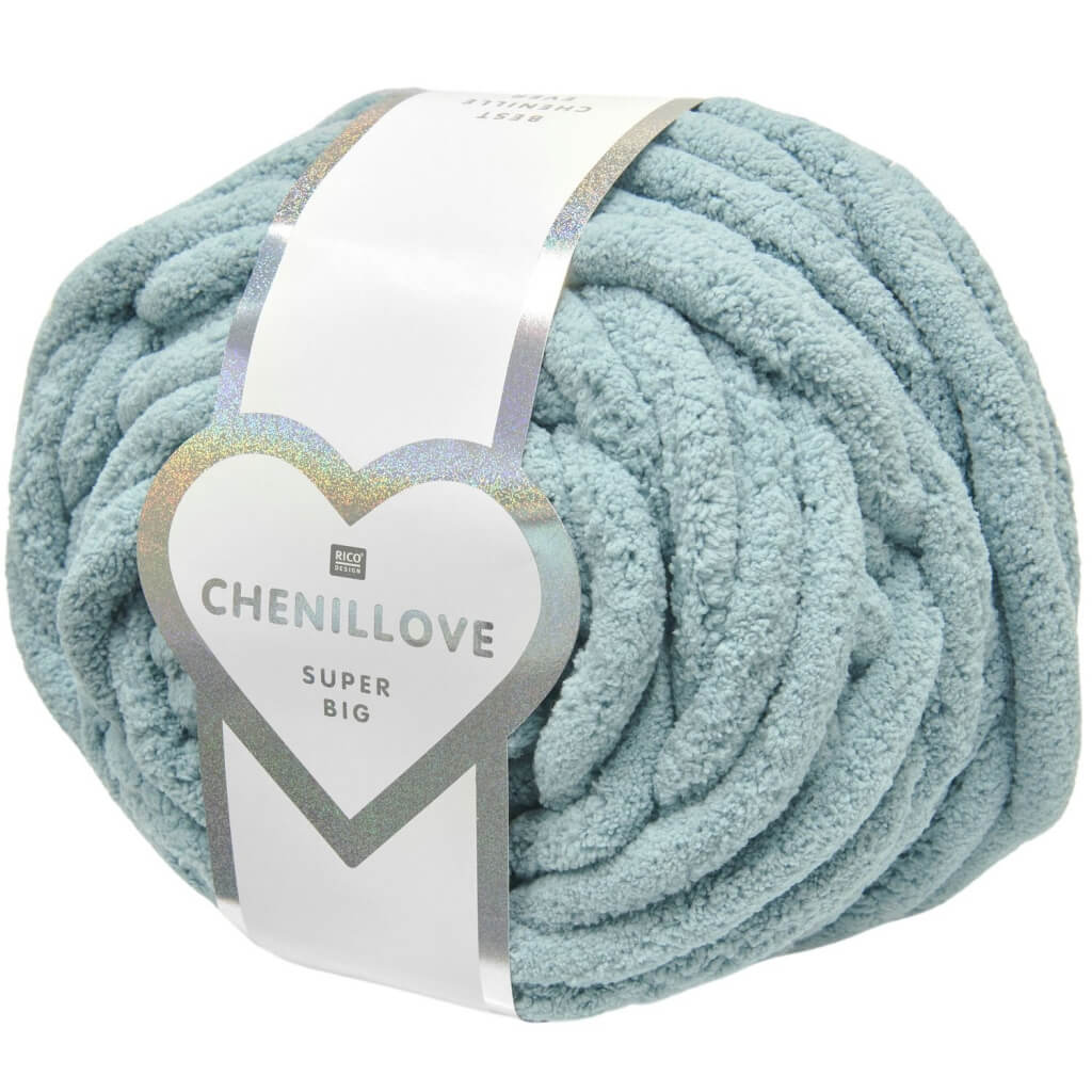 Rico Design 007 - Aqua Rico Design Chenillove Super Big Lieblingsgarn