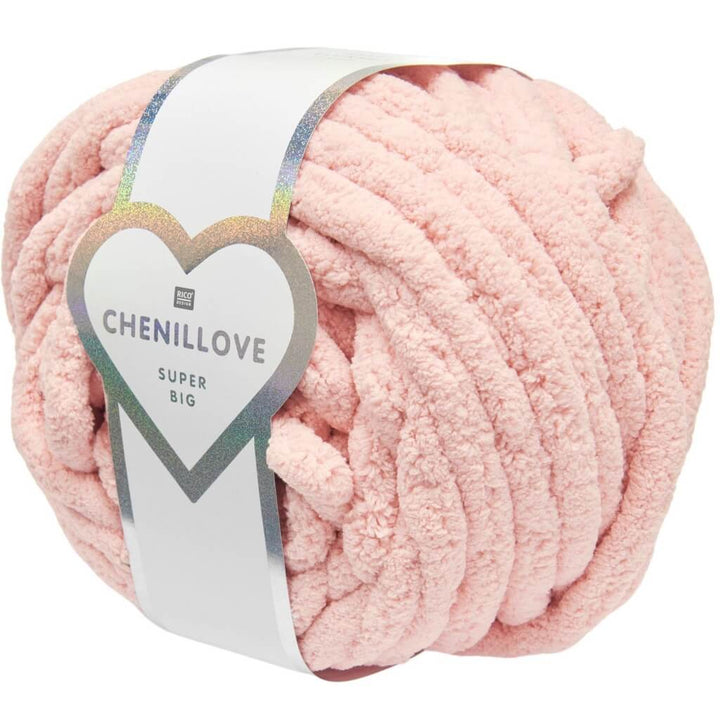 Rico Design 003 - Rosa Rico Design Chenillove Super Big Lieblingsgarn
