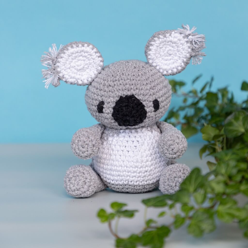 Hoooked Amigurumi Koala Sydney Häkelset - Hoooked bei bei bei bei Lieblingsgarn