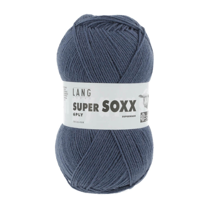 Lang Yarns 907.0034 - Jeans Lang Yarns Super Soxx 6-fach - 150g Lieblingsgarn