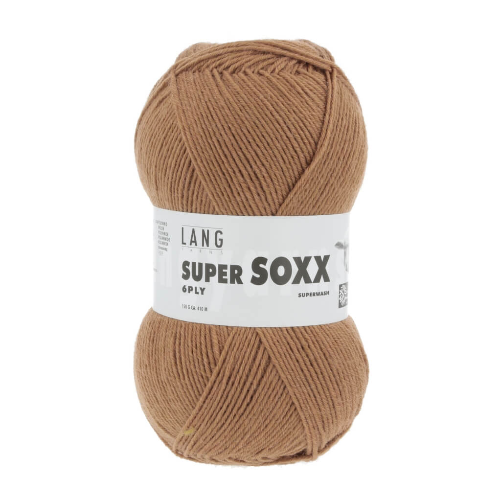 Lang Yarns 907.0039 - Camel Lang Yarns Super Soxx 6-fach - 150g Lieblingsgarn