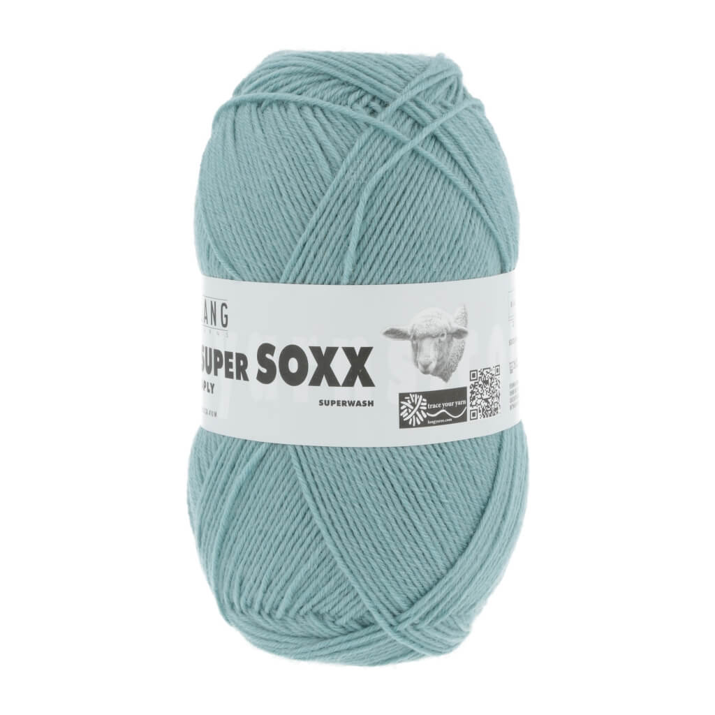 Lang Yarns 907.0072 - Acqua Lang Yarns Super Soxx 6-fach - 150g Lieblingsgarn
