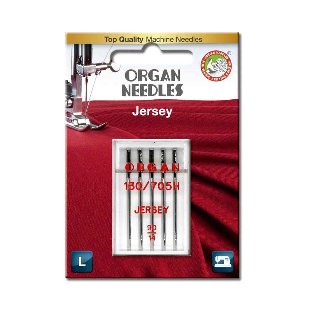 Organ Needles Organ 130/705 H Jersey, Farbe 90 – Metall bei Lieblingsgarn