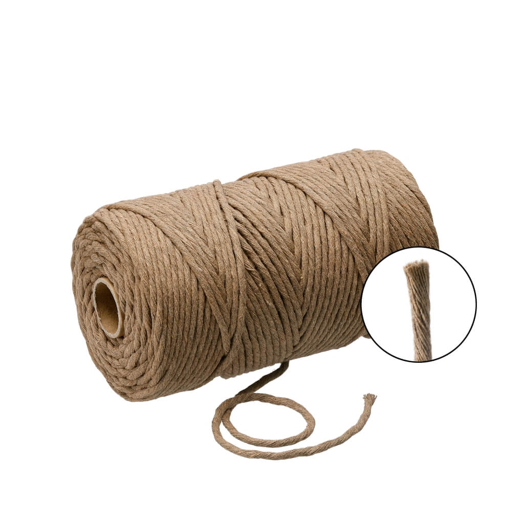 Lieblingsgarn Cappuccino Filani Lieblingsgarn - Makramee Garn 3 mm x 130 m Lieblingsgarn