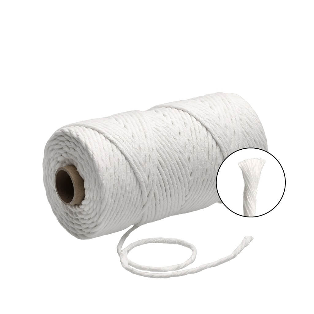 Lieblingsgarn White Filani Lieblingsgarn - Makramee Garn 3 mm x 130 m Lieblingsgarn