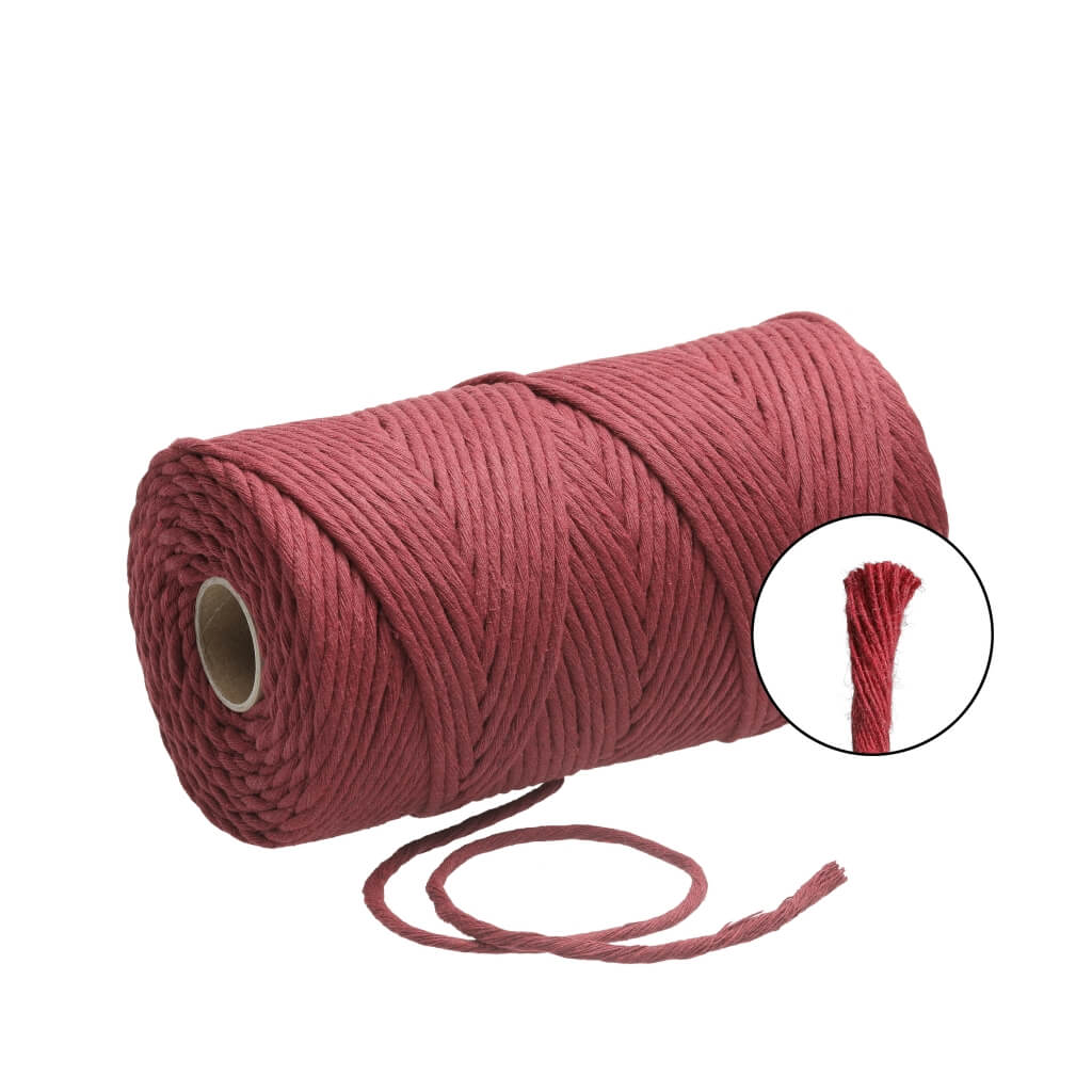 Lieblingsgarn Red Wine Filani Lieblingsgarn - Makramee Garn 3 mm x 130 m Lieblingsgarn