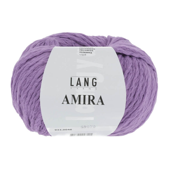 Lang Yarns Amira, Farbe 933.0046 Flieder – Baumwolle und Polyamid bei Lieblingsgarn