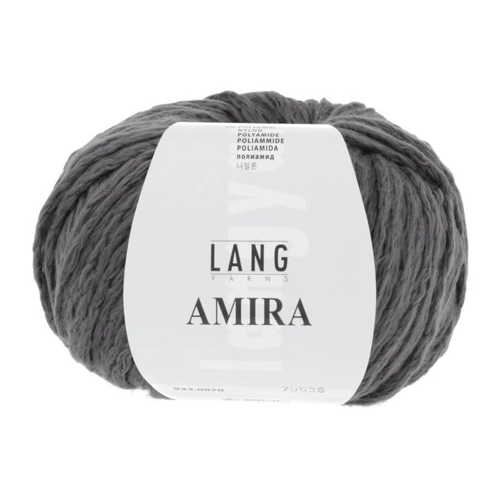 Lang Yarns Amira, Farbe 933.0070 Anthrazit – Baumwolle und Polyamid bei Lieblingsgarn