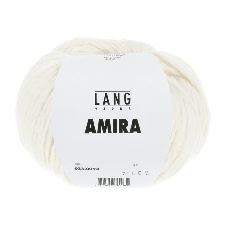 Lang Yarns Amira, Farbe 094 Offwhite – Baumwolle und Polyamid bei Lieblingsgarn
