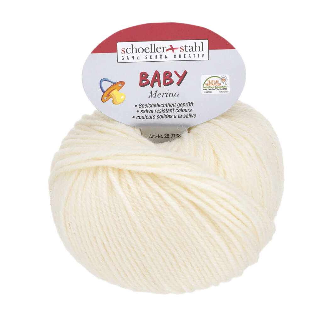 Schoeller + Stahl Schoeller+Stahl Baby Merino, Farbe 3902 Wollweiß – Merino und Schurwolle bei Lieblingsgarn