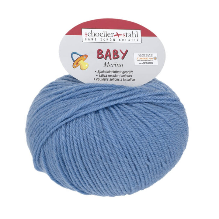 Schoeller + Stahl Schoeller+Stahl Baby Merino, Farbe 3914 Azur – Merino und Schurwolle bei Lieblingsgarn