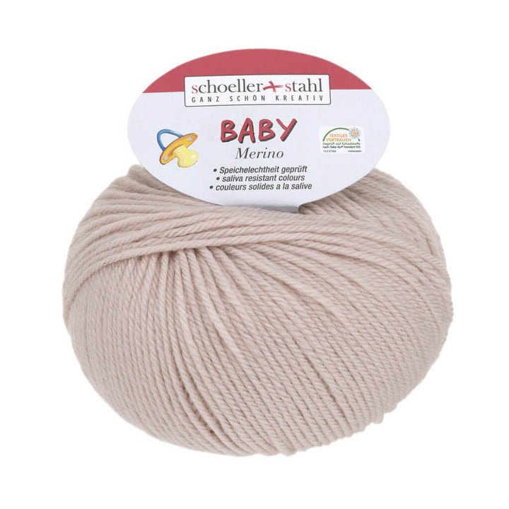 Schoeller + Stahl Schoeller+Stahl Baby Merino, Farbe 3945 Beige – Merino und Schurwolle bei Lieblingsgarn