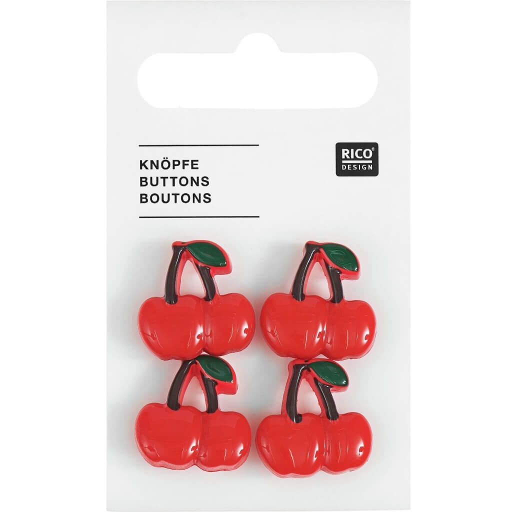 Rico Design Motiv-Knöpfe 4 Stk. bei bei bei bei Lieblingsgarn