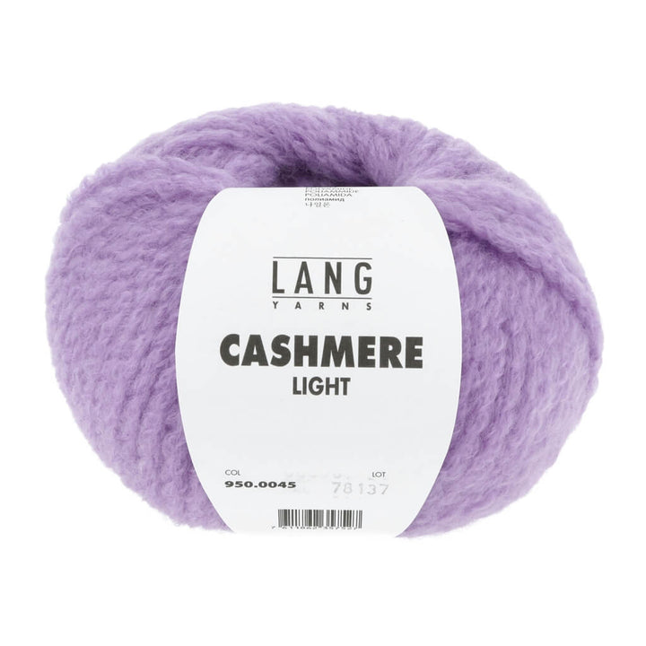 Lang Yarns 045 - Lila Lang Yarns Cashmere Light - 25g Kaschmir Wolle Lieblingsgarn