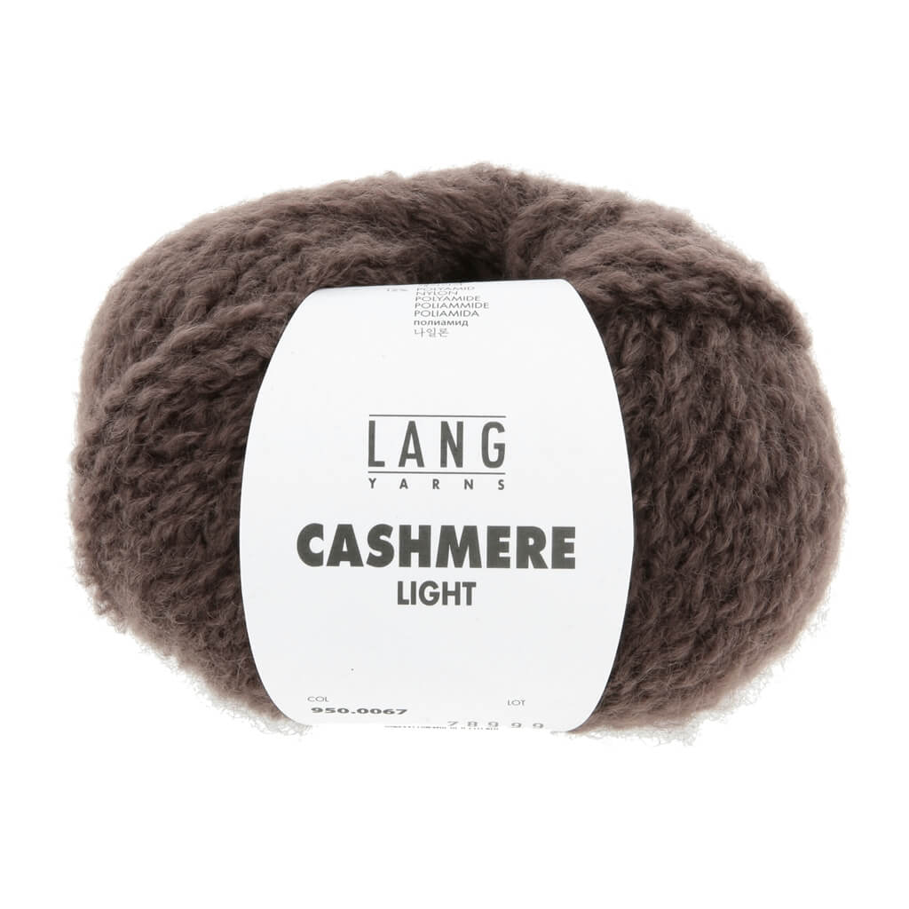 Lang Yarns 067 - Choco Lang Yarns Cashmere Light - 25g Kaschmir Wolle Lieblingsgarn
