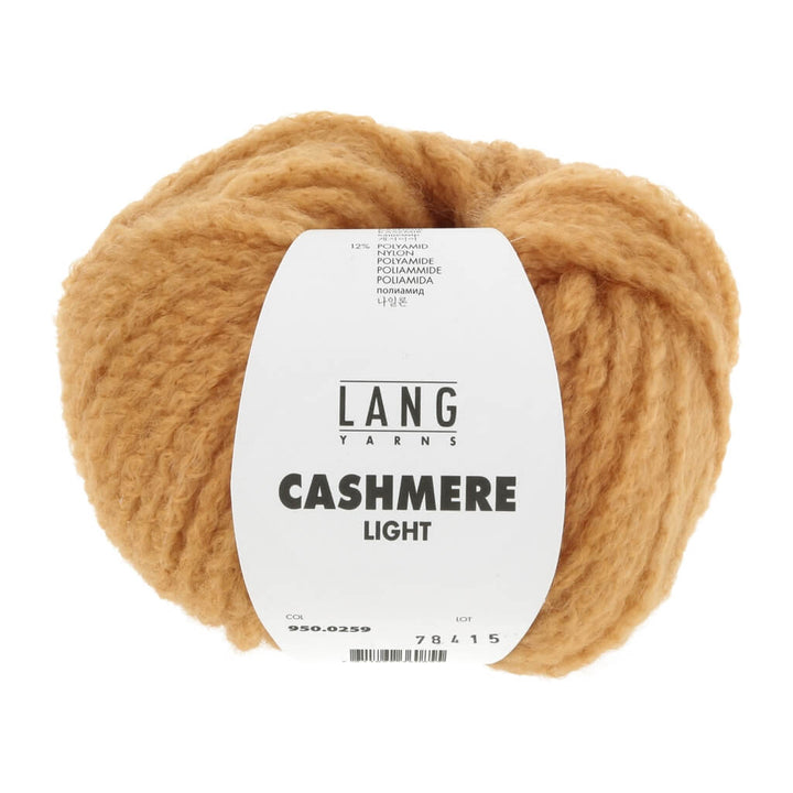Lang Yarns 259 - Tangerine Lang Yarns Cashmere Light - 25g Kaschmir Wolle Lieblingsgarn