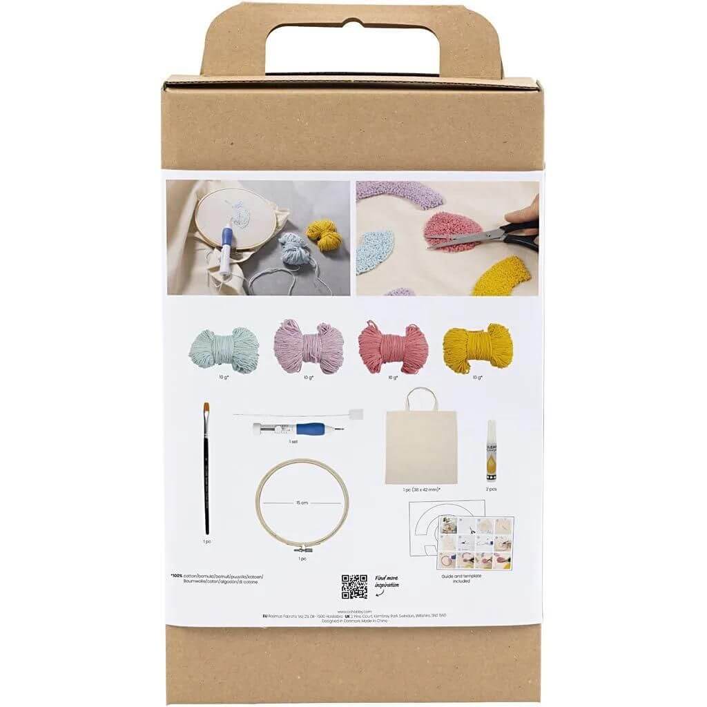 Creativ Company Punch Needle Set Einkaufstasche bei bei bei bei Lieblingsgarn