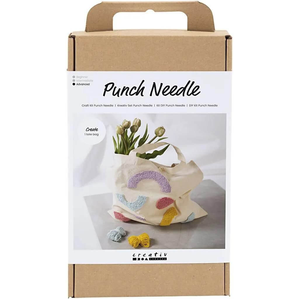 Creativ Company Punch Needle Set Einkaufstasche bei bei bei bei Lieblingsgarn