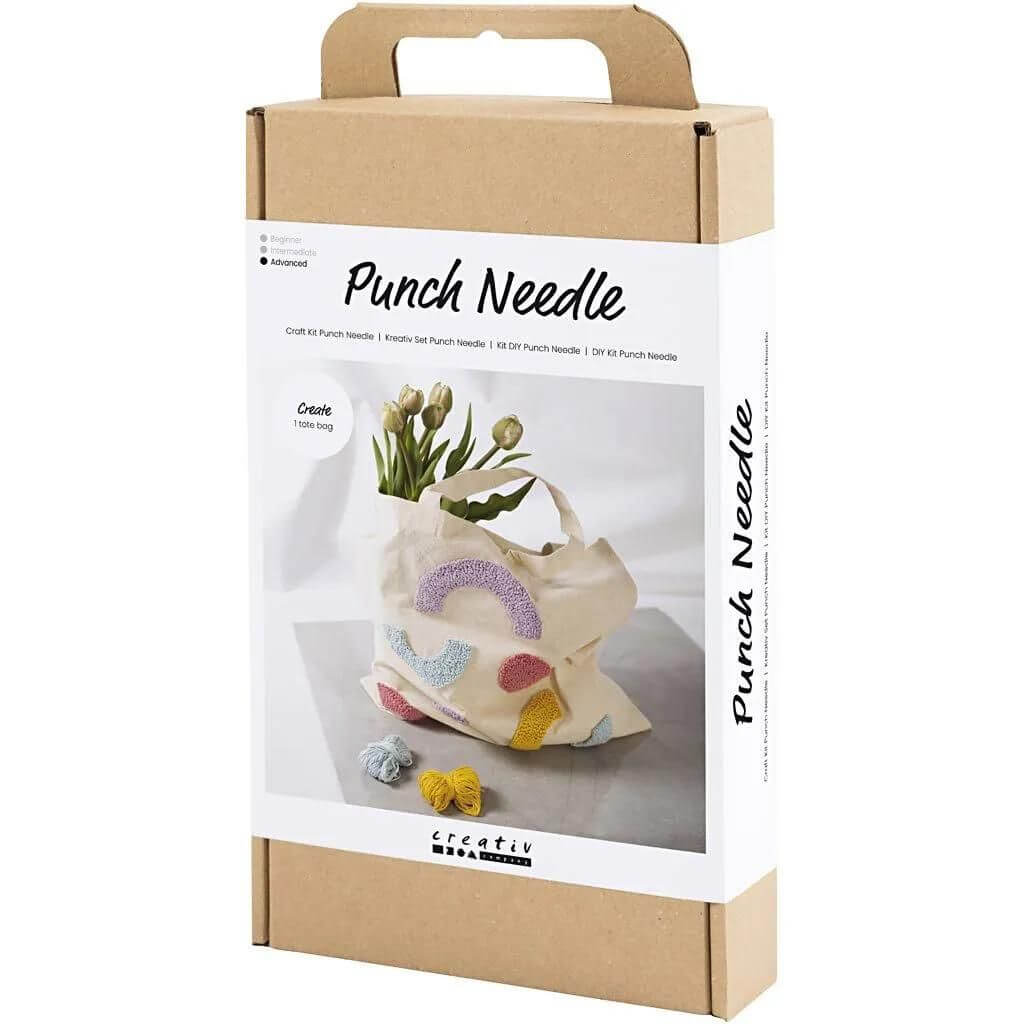 Creativ Company Punch Needle Set Einkaufstasche bei bei bei bei Lieblingsgarn