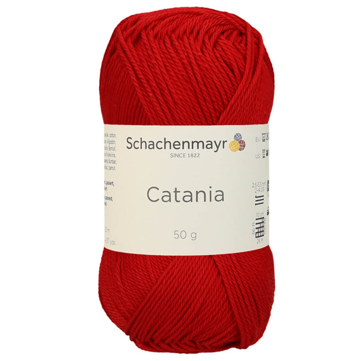 Schachenmayr 115 - Signalrot Schachenmayr Catania Originals - Baumwollgarn Lieblingsgarn