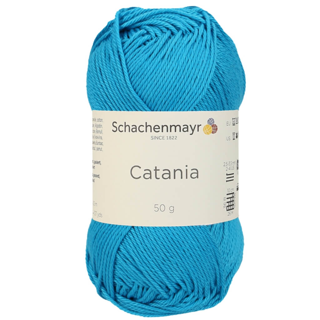 Schachenmayr 146 - Pfau Schachenmayr Catania Originals - Baumwollgarn Lieblingsgarn