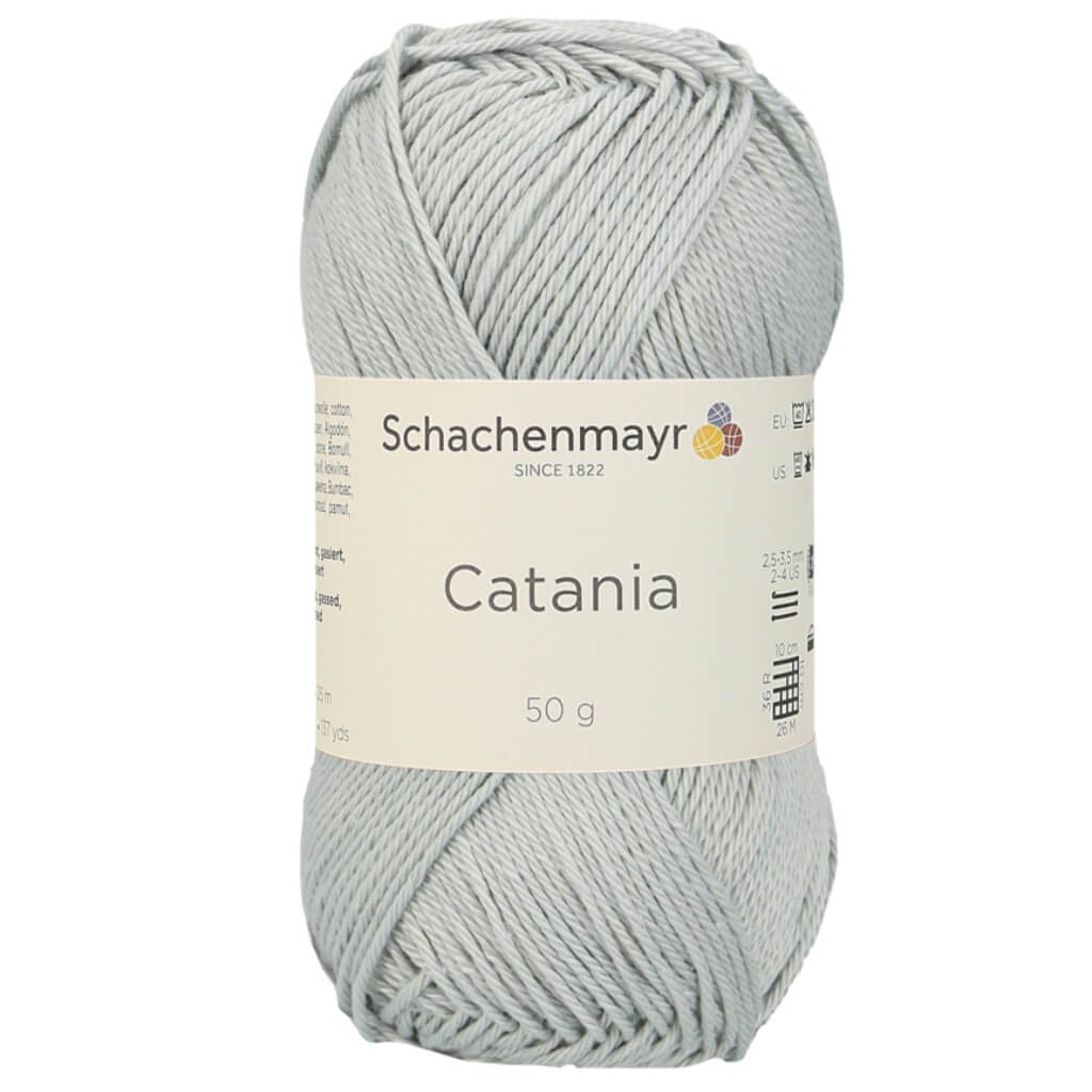 Schachenmayr 172 - Silber Schachenmayr Catania Originals - Baumwollgarn Lieblingsgarn