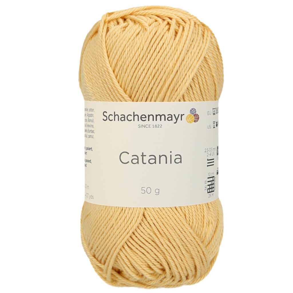 Schachenmayr 206 - Honig Schachenmayr Catania Originals - Baumwollgarn Lieblingsgarn
